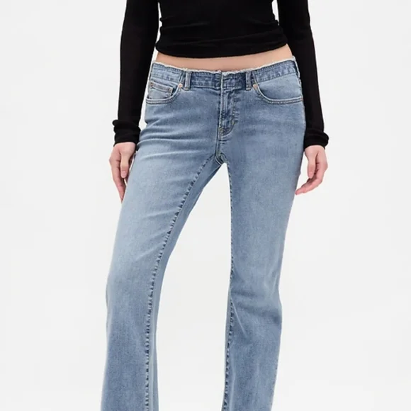 GAP Low Rise Long  & Lean - Size 28 - Picture 2 of 6